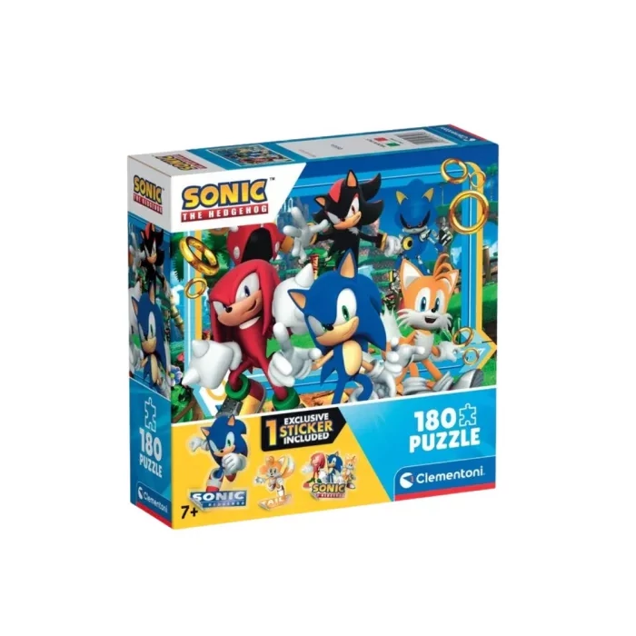 Clementoni 29799 - Sonic 4 - 180 db-os puzzle - Puzzle 161-499 db