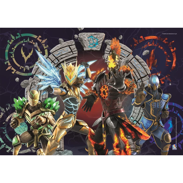 Clementoni 29792 - Gormiti - 180 db-os  Szuper puzzle