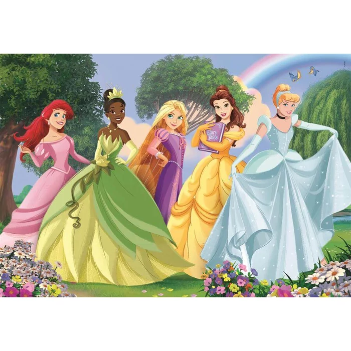 Clementoni 29787 - Disney Princess - Hercegnők - 180 Szuper színes puzzle