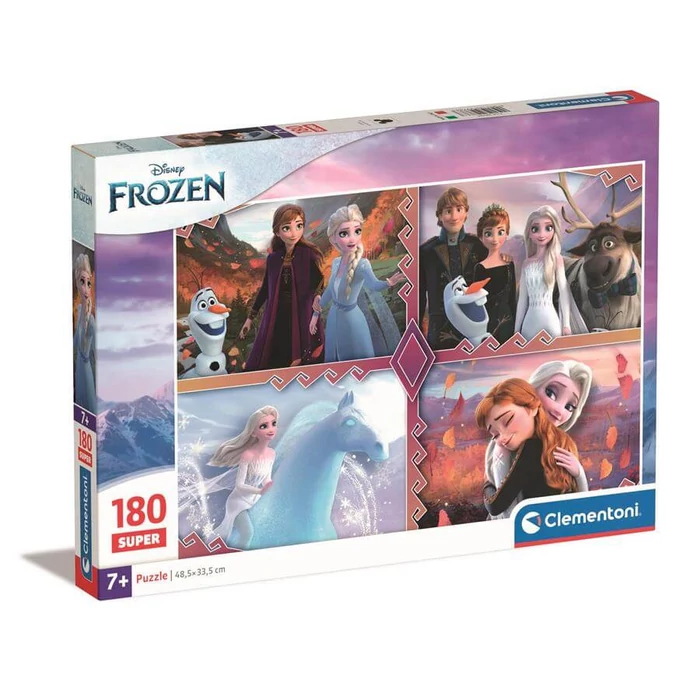 Clementoni 29786 - Disney Princess - Jégvarázs - 180 Szuper színes ...