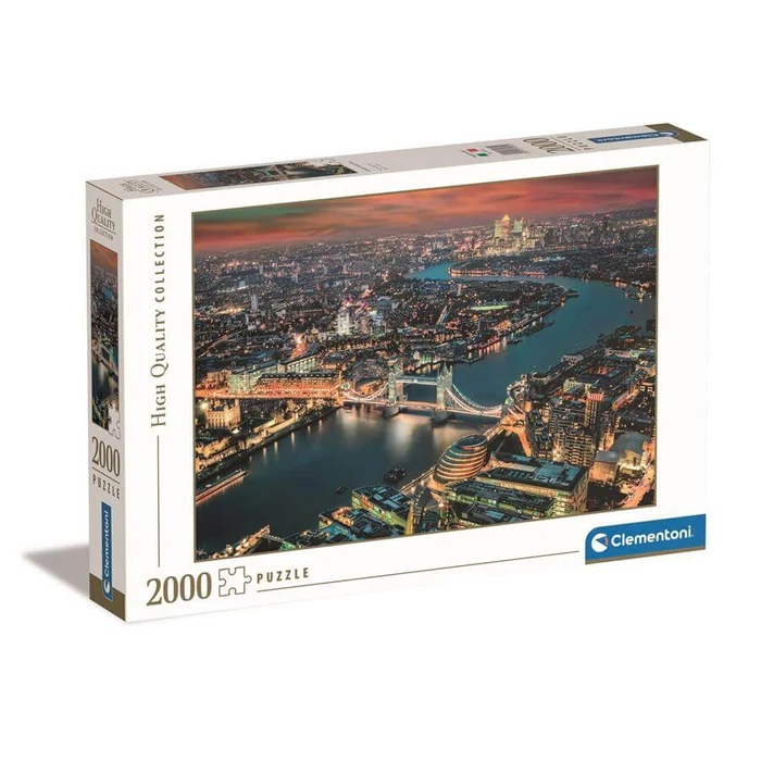 Clementoni 32082 - High Quality Collection - Londoni légifelvétel - 2000 db-os puzzle