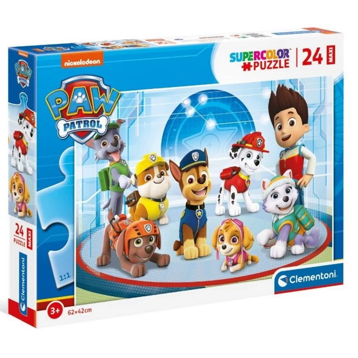 Clementoni 24211 - Mancs őrjárat - Mentőcsapat - 24 db-os Szuper Színes Maxi puzzle