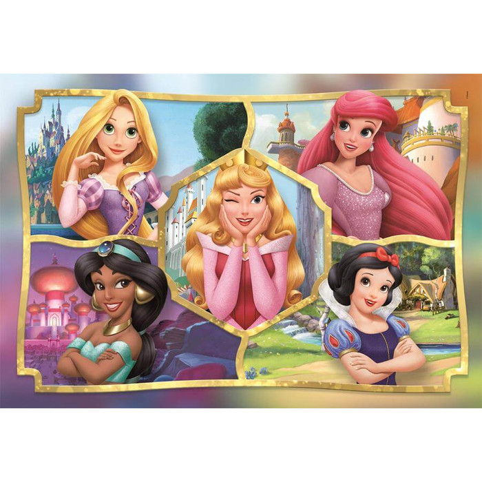 Clementoni 25057 - Disney Princess - 104 db-os puzzle - Puzzle 101-160 db