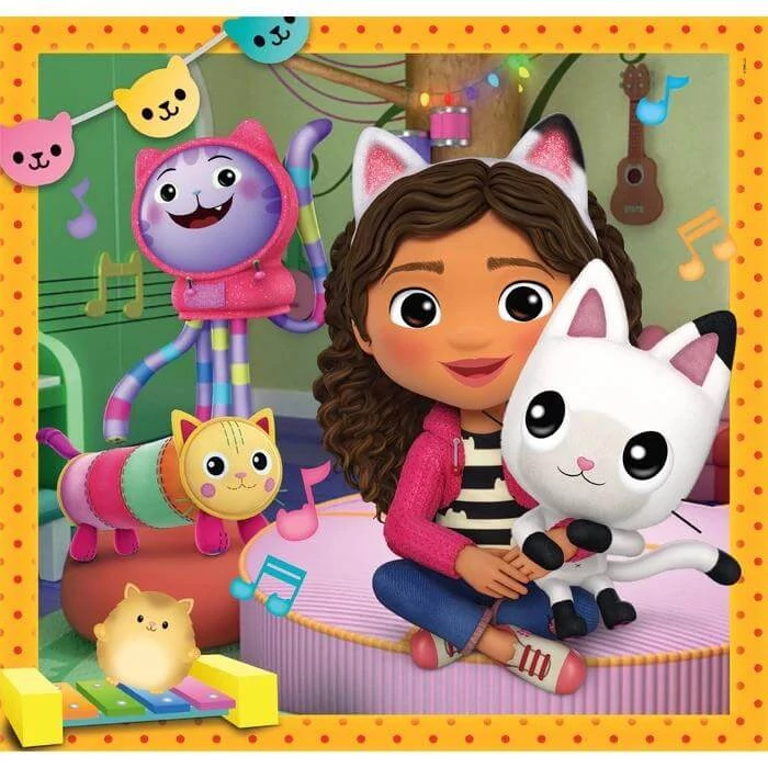 Clementoni 25300 - Gabi babaháza - 3 x 48 db-os puzzle - Puzzle 31-60 db