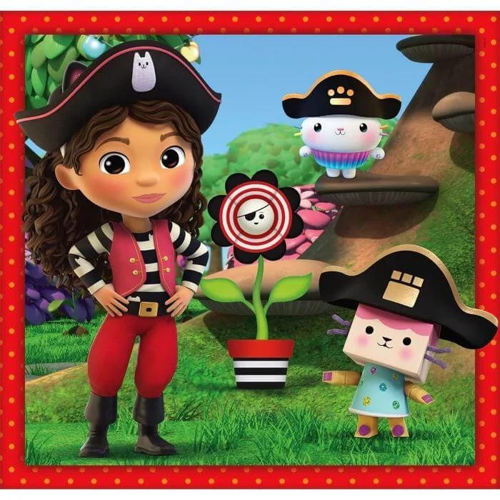 Clementoni 25300 - Gabi babaháza - 3 x 48 db-os puzzle - Puzzle 31-60 db