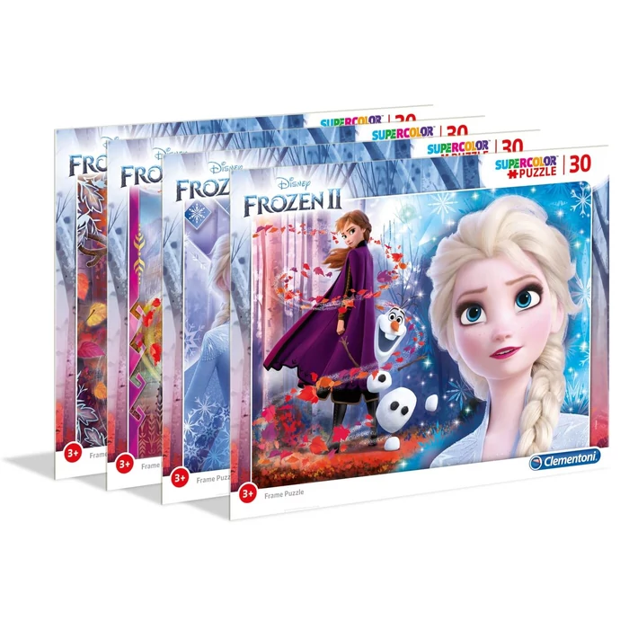 Clementoni 22702 - Jégvarázs 2 - többféle - 30 db-os Szuper színes maxi puzzle