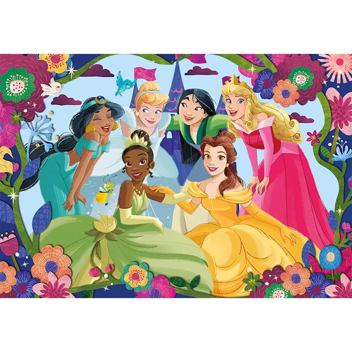 Clementoni 20276 - 30 db-os  Szuper színes puzzle - Disney Princess