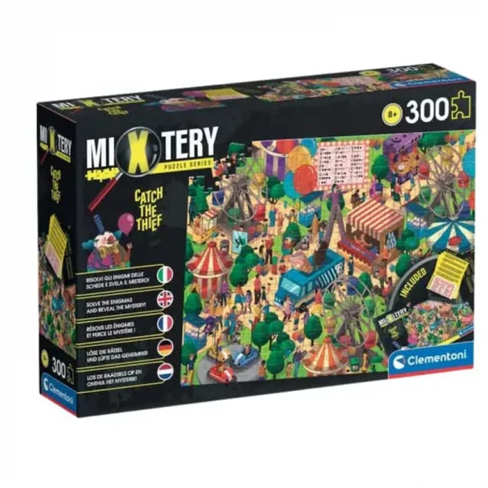 Clementoni 300 db-os puzzle - Mixtery - Kapd el a tolvajt (21715)