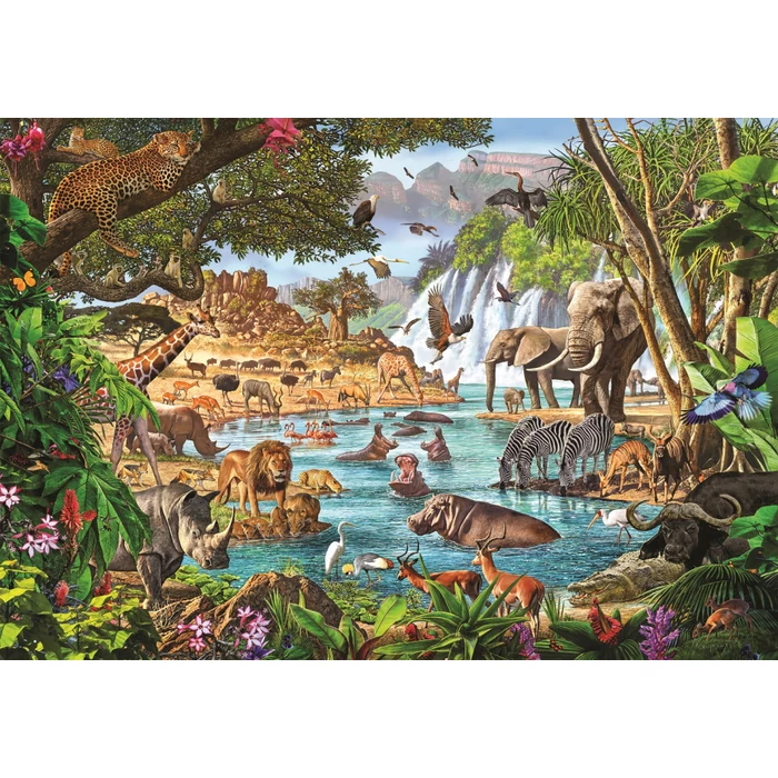 Clementoni 33551 - High Quality Collection - African Waterhole - 3000 db-os puzzle