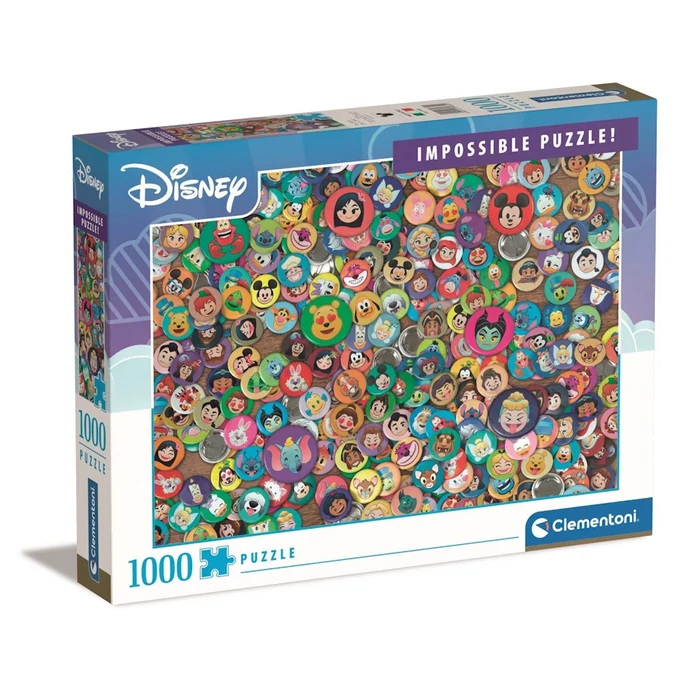 Clementoni 39830 - A lehetetlen puzzle - Disney - 1000 db-os puzzle 