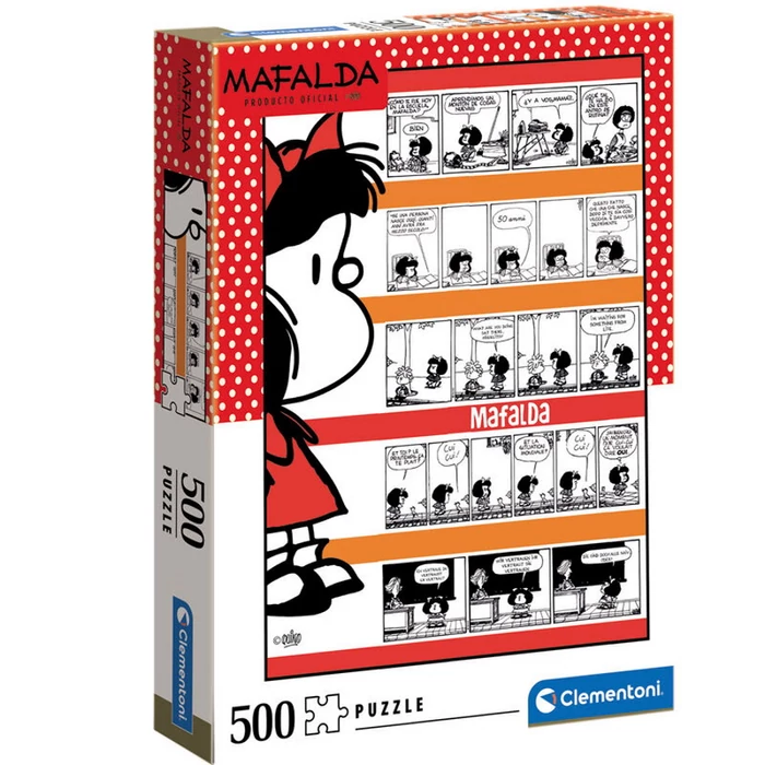 Clementoni 35104 - Mafalda - 500 db-os puzzle