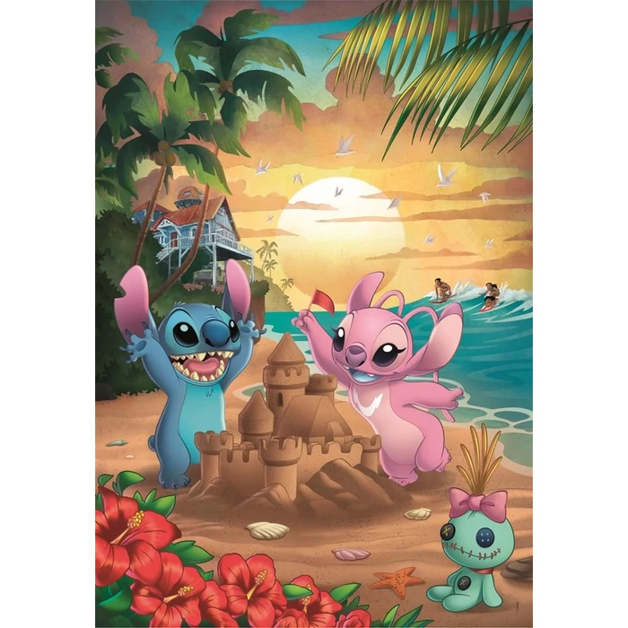 Clementoni 35547 Compact puzzle - Disney - Stitch - 500 db-os puzzle