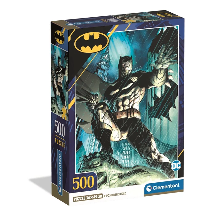Clementoni 35593 - High Quality Collection - Batman - 500 db-os Compact puzzle