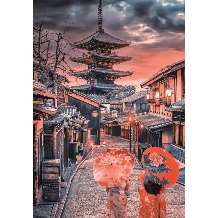 Clementoni 35599 - High Quality Collection - Evening In Kyoto - 500 db-os Compact puzzle