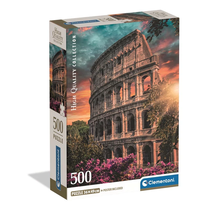 Clementoni 35588 - High Quality Collection - Flavian Amphitheatre - 500 db-os Compact puzzle