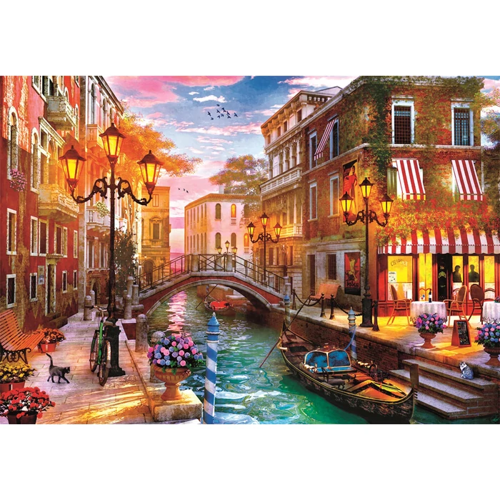 Clementoni 35586 - High Quality Collection - Sunset Over Venice - 500 db-os Compact puzzle