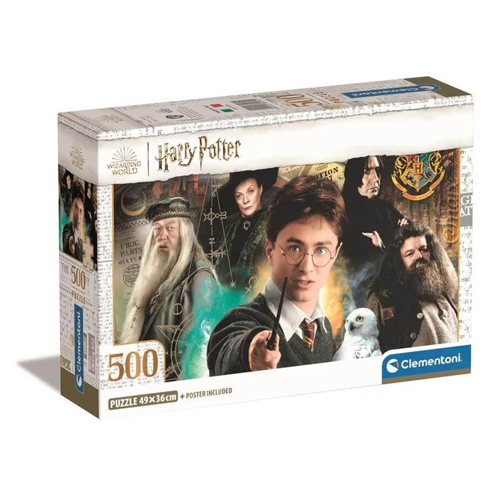 Clementoni 35534 - Harry Potter és a bölcsek köve - 500 db-os Compact puzzle