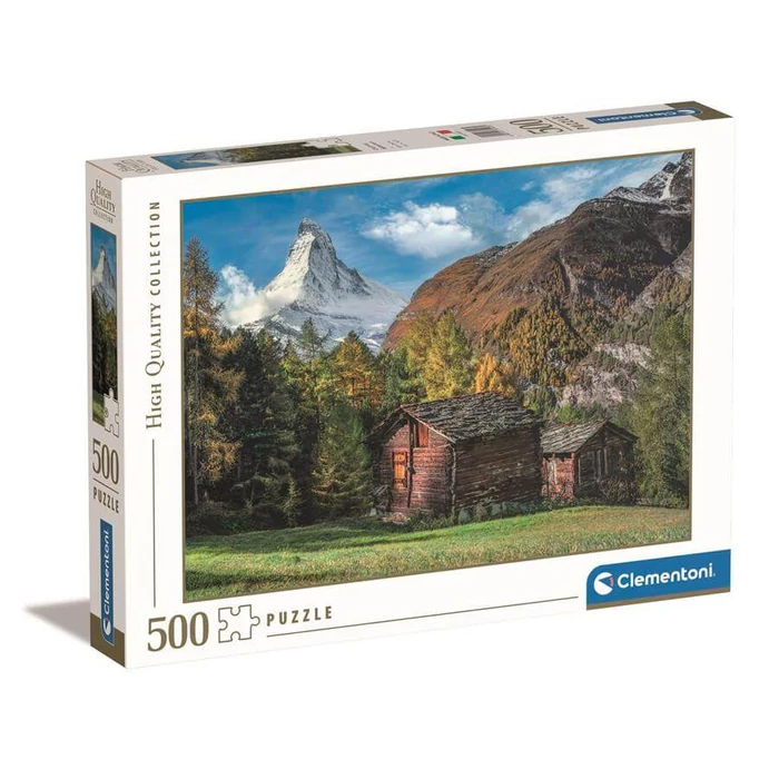Clementoni 35523 - High Quality Collection - Faházikó a hegyek között - 500 db-os puzzle 