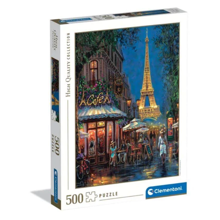 Clementoni 35571 - High Quality Collection - Night At The Eiffel Café - 500 db-os puzzle