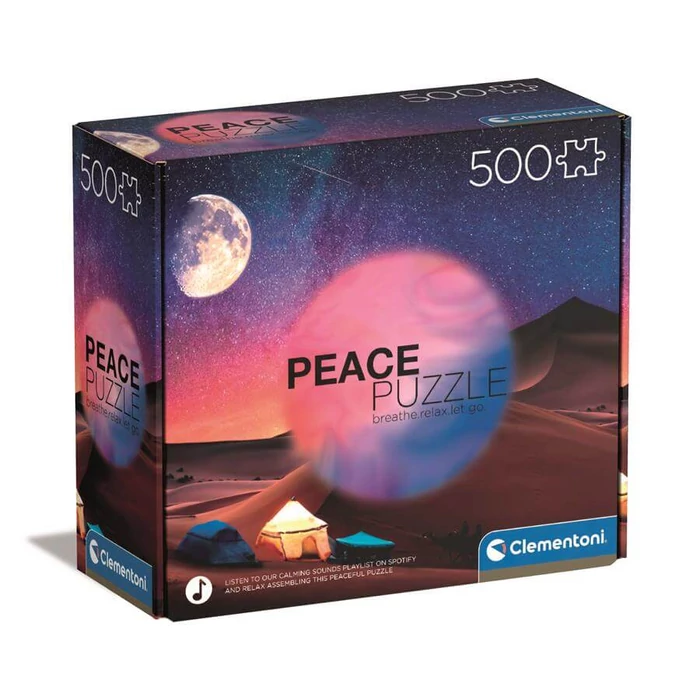 Clementoni 35527 - Peace Puzzle - Starry Night Dream - 500 db-os puzzle