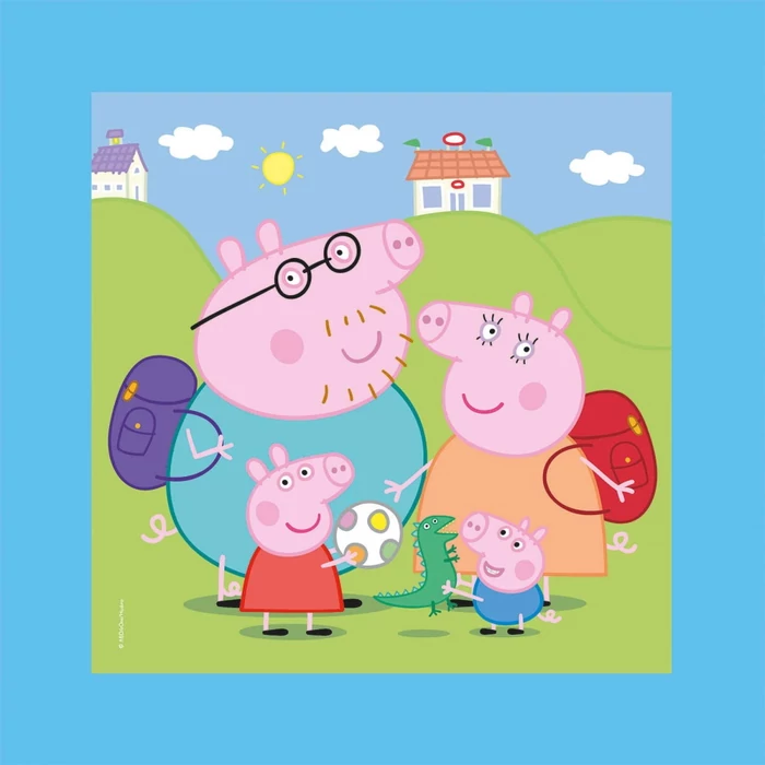 Clementoni 38809 - Peppa malac - 60 db-os puzzle képkerettel