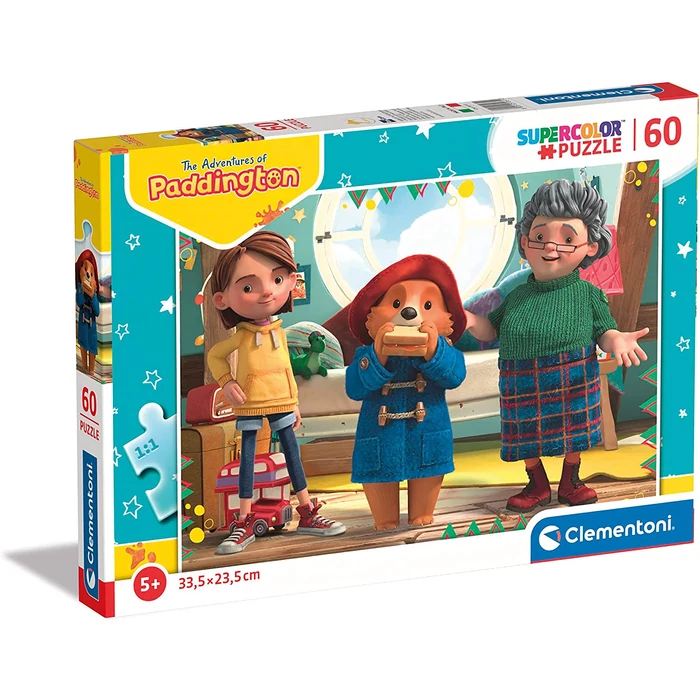 Clementoni 60 db-os Szuper Színes puzzle - Paddigton (26113)