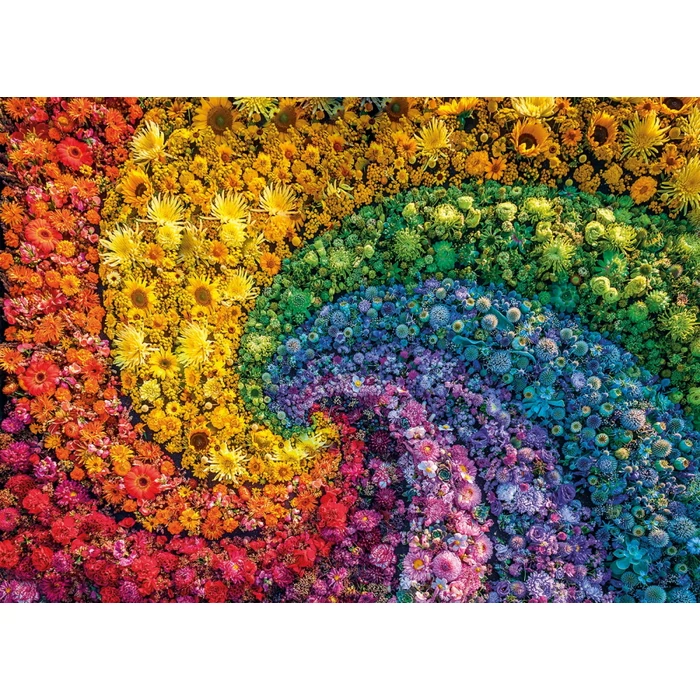 Clementoni ColorBoom Collection 39594 - Örvény virágokból - 1000 db-os puzzle