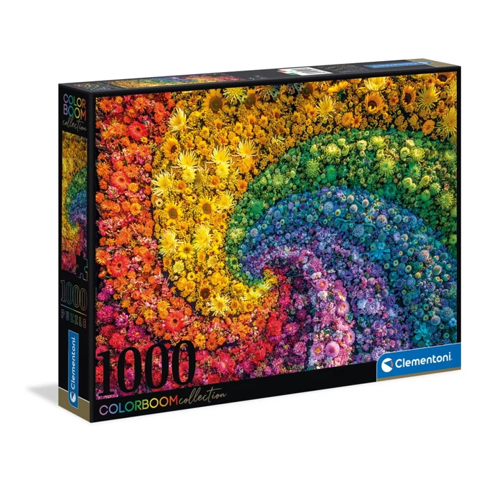 Clementoni ColorBoom Collection 39594 - Örvény virágokból - 1000 db-os puzzle