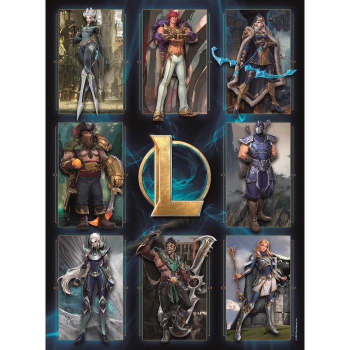 Clementoni 35122 - High Quality Collection - League of Legends - 500 db-os puzzle