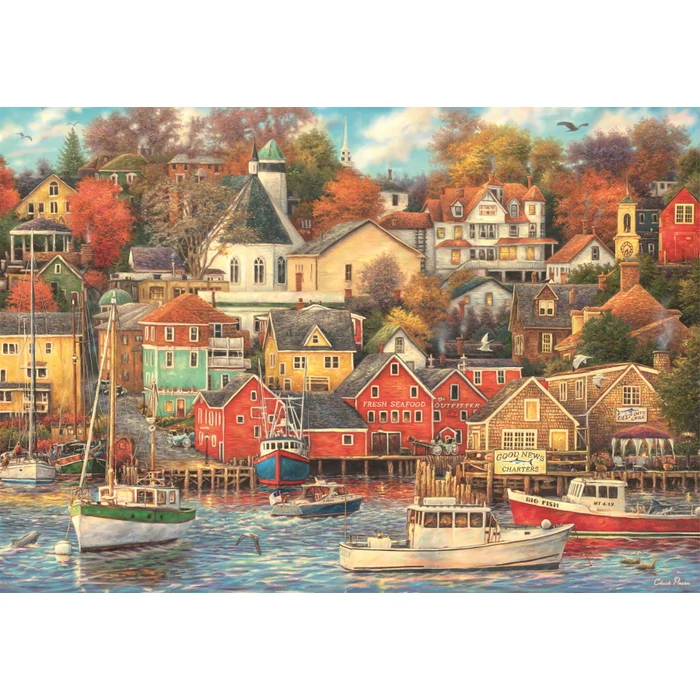 Clementoni 31685 -  High Quality Collection - Good time harbor - 1500 db-os puzzle