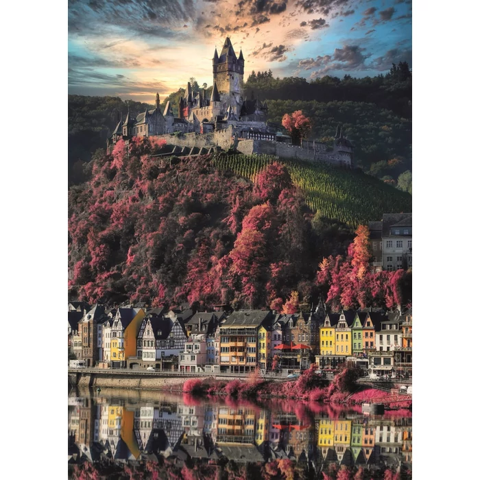 Clementoni 1000 db-os puzzle - High Quality Collection - Cochem-kastély (39648)