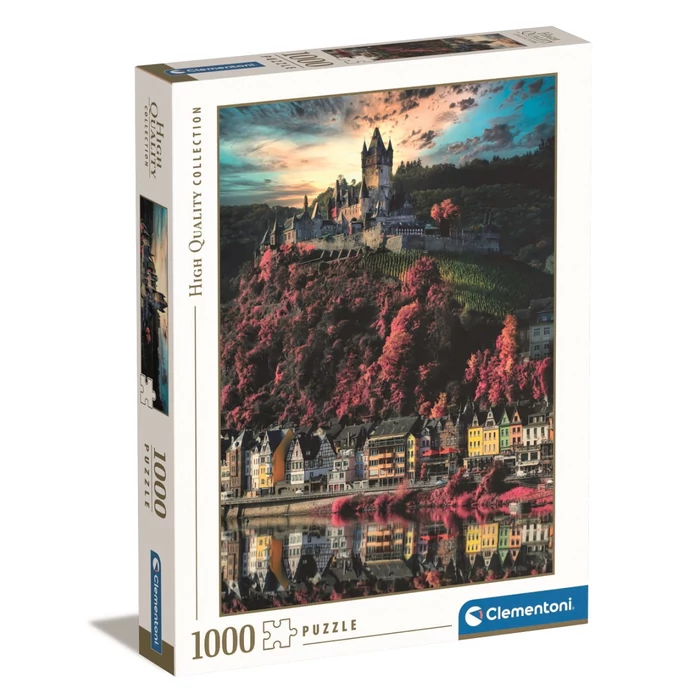 Clementoni 1000 db-os puzzle - High Quality Collection - Cochem-kastély (39648)