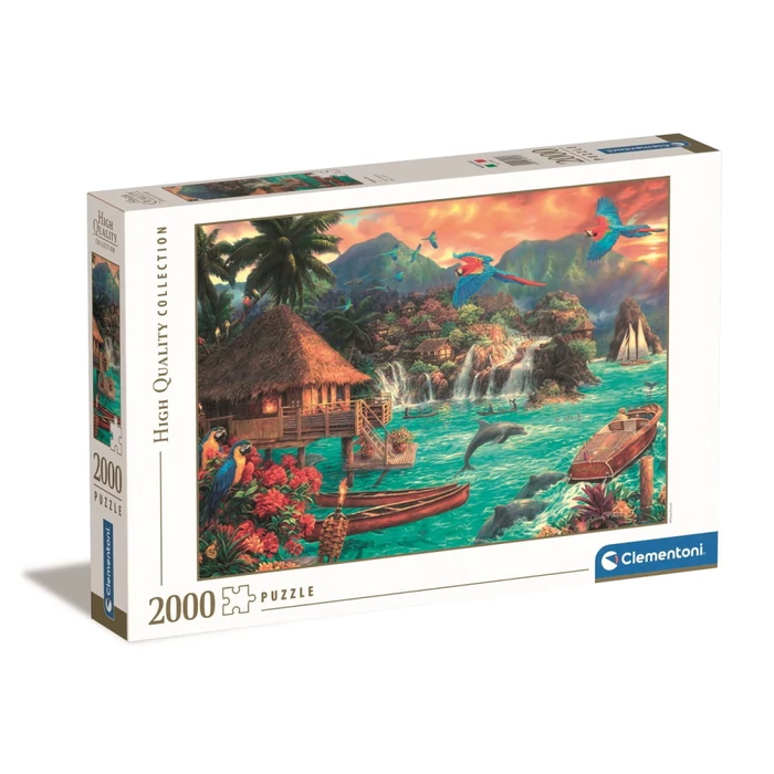 Clementoni 2000 db-os puzzle - High Quality Collection - Island life (32569)