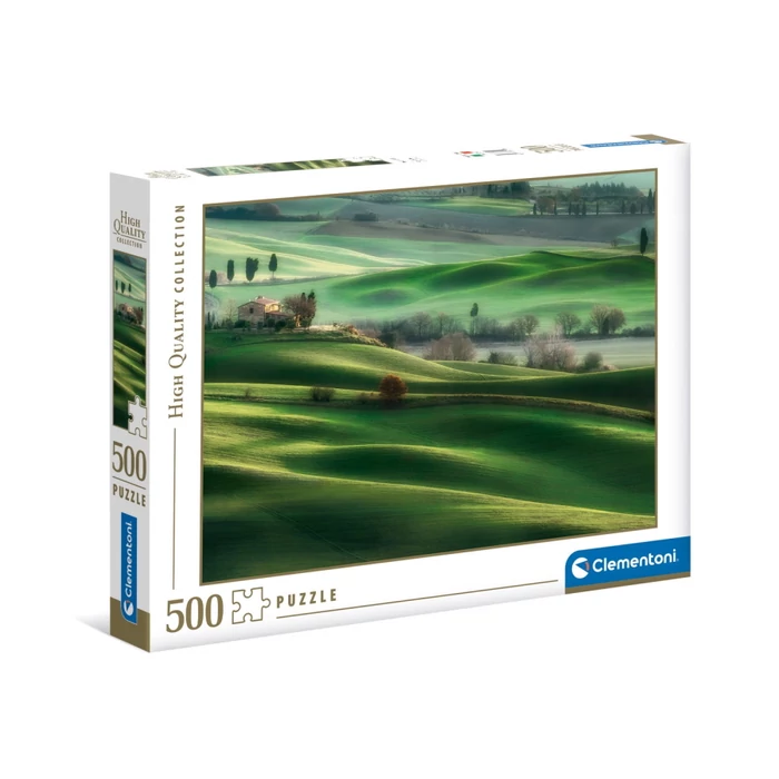 Clementoni 35098 - Toszkánai dombok - 500 db-os puzzle