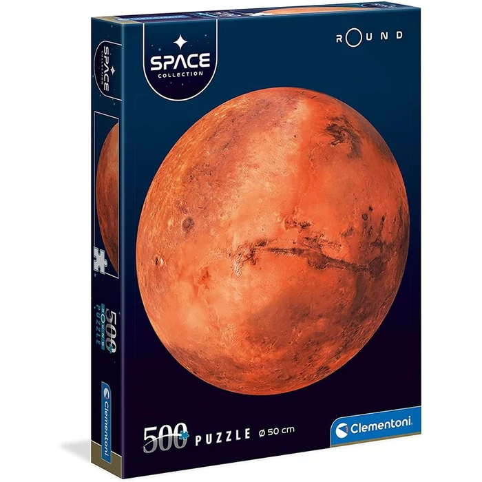 Clementoni 35107 - Space Collection - Mars - 500 db-os kör alakú puzzle