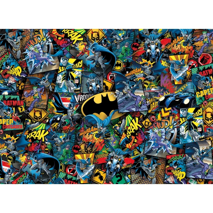 Clementoni 39575 - A lehetetlen puzzle - Batman - 1000 db-os puzzle