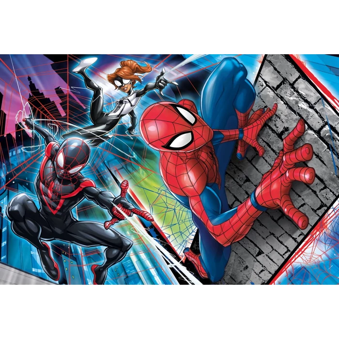 Clementoni 24497 - Pókember - 24 db-os Szuper Színes Maxi puzzle