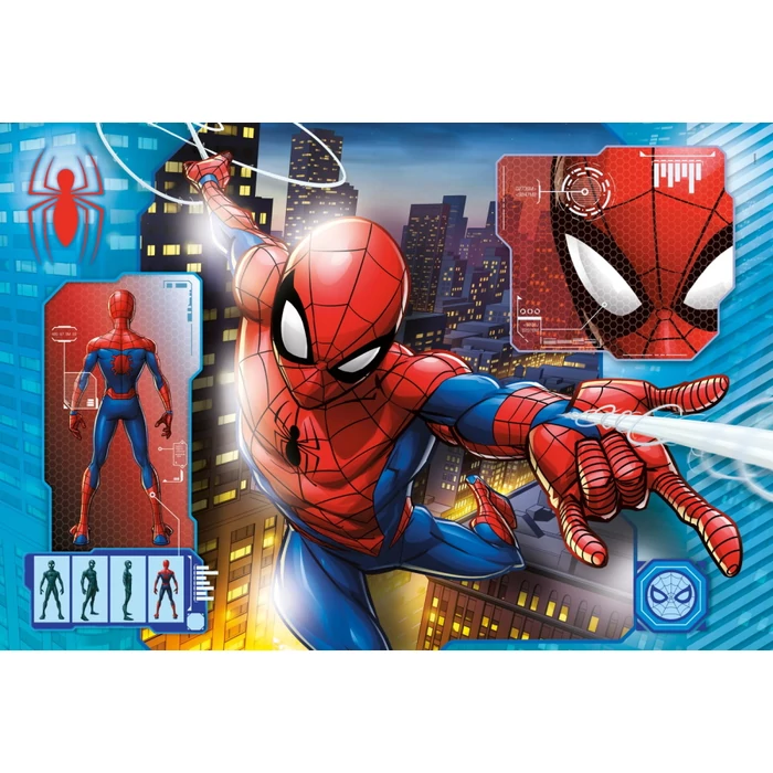 Clementoni 28507 - Pókember - 24 db-os Szuper Színes Maxi puzzle