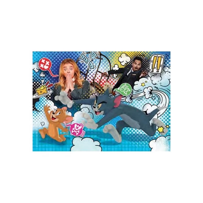 Clementoni 24212 - Tom és Jerry - 24 db-os Szuper Színes Maxi puzzle