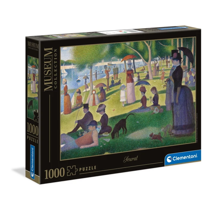 Clementoni Museum Collection 39613 - Seurat - Vasárnap délután a Grande Jatte szigetén - 1000 db-os puzzle