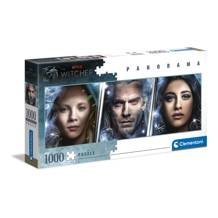 Clementoni 39593 - Panoráma puzzle - The Witcher - Vaják - 1000 db-os puzzle