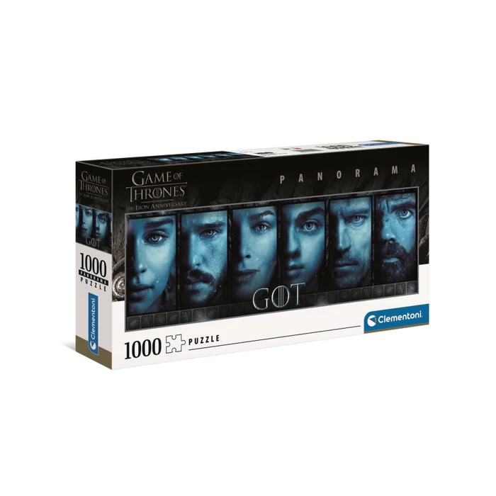 Clementoni 1000 db-os Panoráma puzzle - Trónok harca (39590)