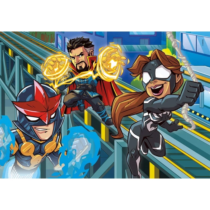 Clementoni 25257 - Marvel - Bosszúállók - 3 x 48 db-os Play for future puzzle