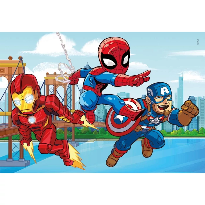 Clementoni 25257 - Marvel - Bosszúállók - 3 x 48 db-os Play for future puzzle