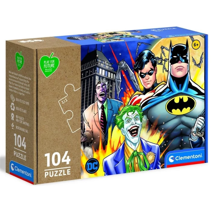 Clementoni 27526 - Batman - 104 db-os puzzle - Play for future