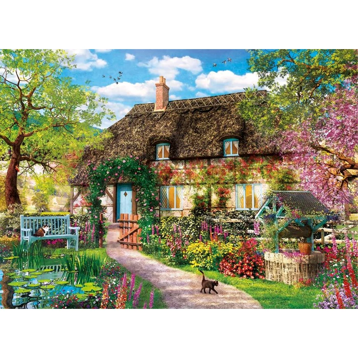Clementoni 39520 - Öreg kunyhó - 1000 db-os puzzle