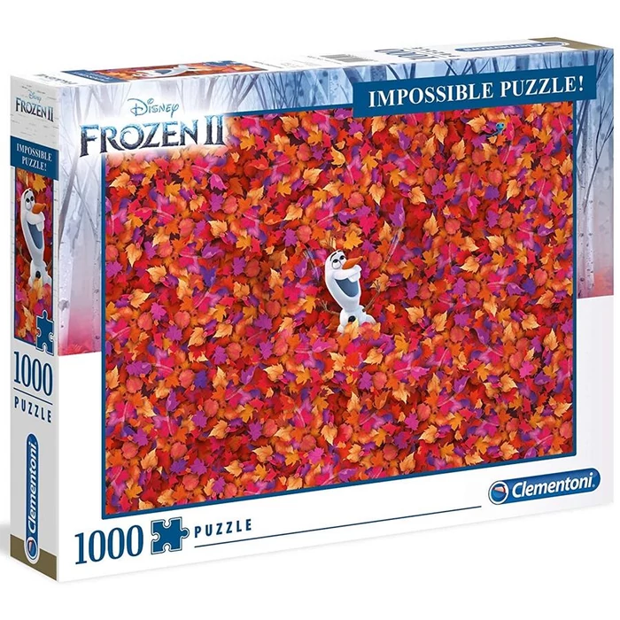 Clementoni 39526 - A lehetetlen puzzle - Jégvarázs 2 - Olaf - 1000 db-os puzzle