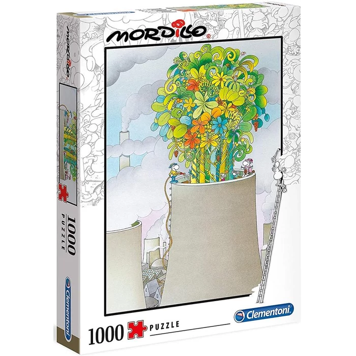 Clementoni 39535 - A gyógyír, Mordillo - 1000 db-os puzzle