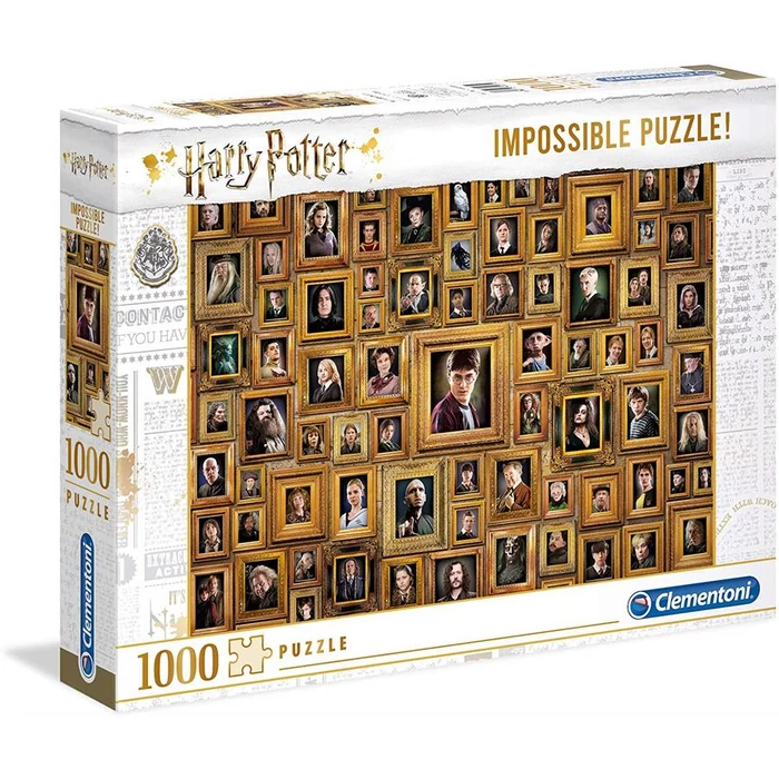 Clementoni 61881 - A lehetetlen puzzle - Harry Potter - 1000 db-os puzzle