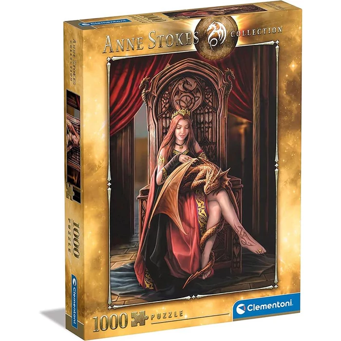 Clementoni 39716 - Anne Stokes Collection - Örök barátság - 1000 db-os puzzle
